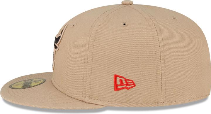 Produktbild New Era 59Fifty Fitted Cap - NBA Chicago Bulls camel - 7 (7)
