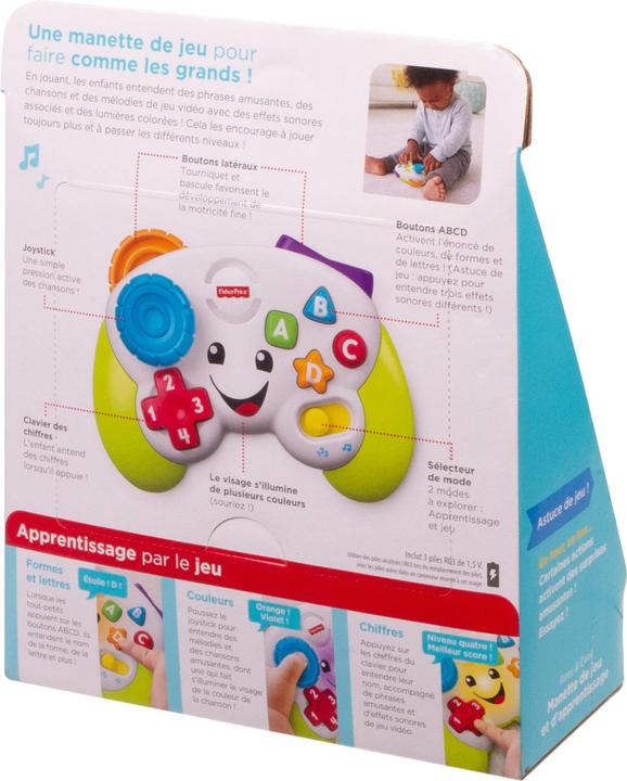 Image du produit Fisher-Price La manette de jeux et d’apprentissages - Jouet d'éveil - 6 mois et + (Français)