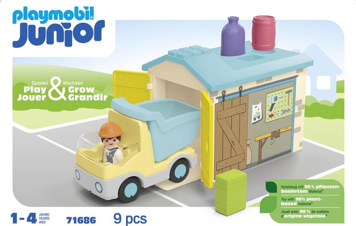 Actual product image Playmobil Lorry with sorting garage (71686, Playmobil Junior)