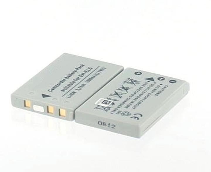Immagine prodotto AGI COOLPIX P520 - Batteria - Grigio - Ioni di litio (Li-ion) - 900 mAh - 3,7 V - 5 (Accumulatore di carica elettrica)