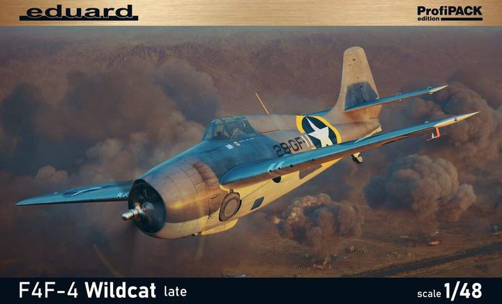 Image du produit Eduard F4F-4 Wildcat late 1/48 PROFIPACK