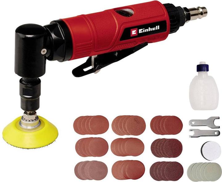 Produktbild Einhell TC-PA 50 Pneumatic Druckluft-Winkelschleifer 6.3 bar mit Zubehör
