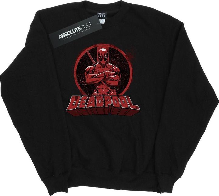 Produktbild Deadpool Crossed Arms Logo Sweatshirt (XXL)