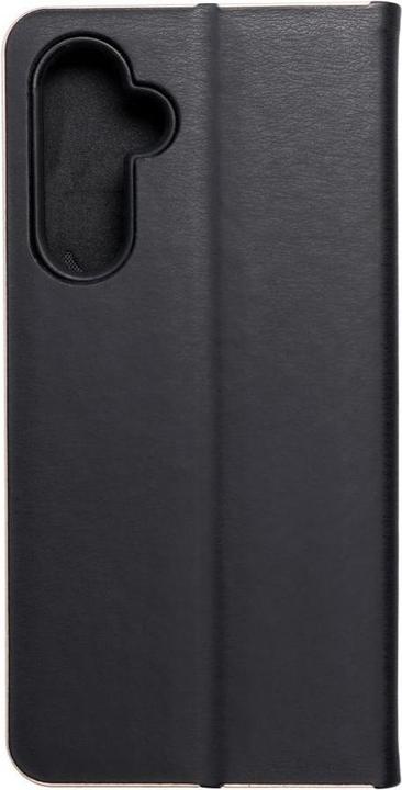 Produktbild OEM Buchtasche LUNA Book Gold für SAMSUNG A54 5G schwarz (Samsung Galaxy A54 5G)