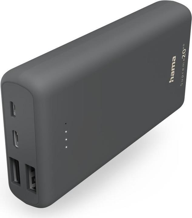Produktbild Hama Power Pack"Supreme 20HD" 20000mAh (20000 mAh)