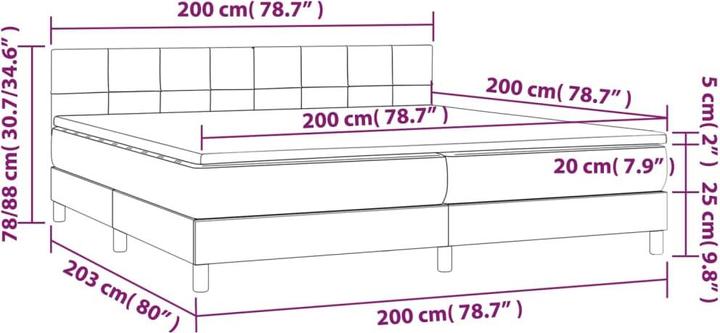 Produktbild VidaXL Moab (200 x 200 cm, 200 x 200 cm)