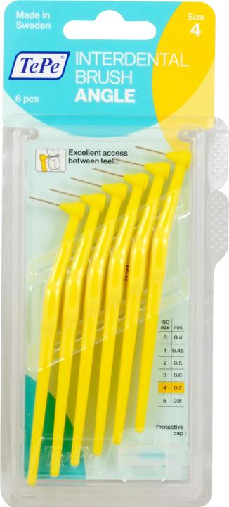Image du produit TePe Brosses interdentaires Angle ISO 4 (6 x, 0.70 mm)