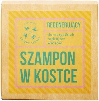 Produktbild Mydlarnia Cztery Szpaki Regenerierendes Shampoo Bar für alle Haartypen 75g (Festes Shampoo)