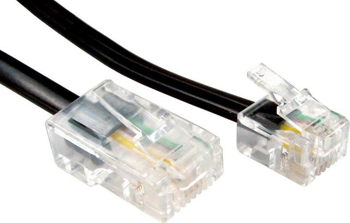 Image du produit Cables Direct CDL 20m Câble RJ11 vers RJ45 - Noir