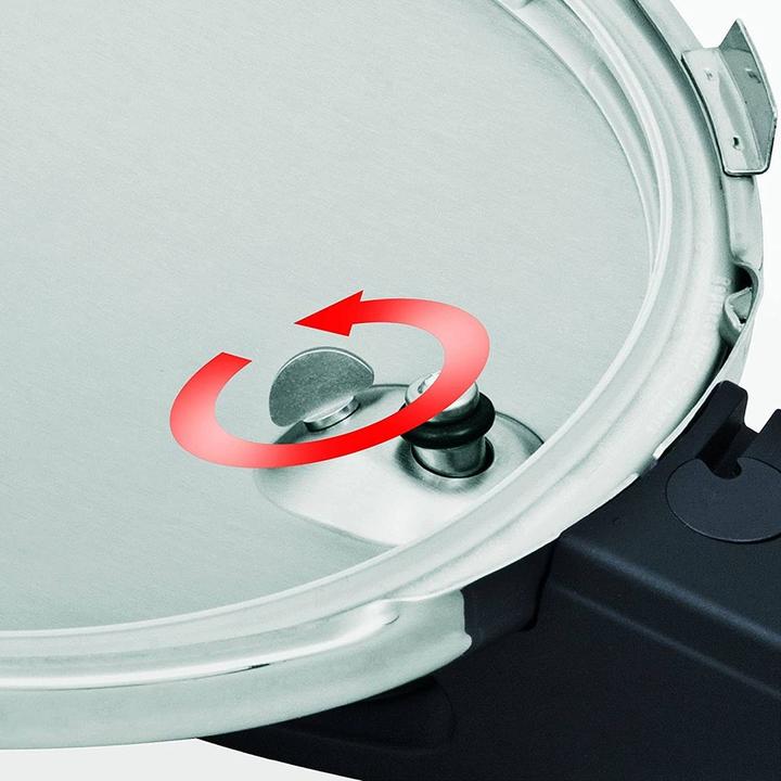 Actual product image Fissler Premium pressure cooker (26 cm, Steam cooker, Stainless steel)