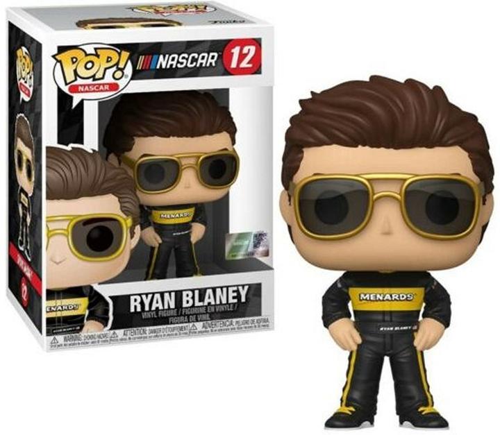 Actual product image Funko POP! Sport Nascar Ryan Blaney 12