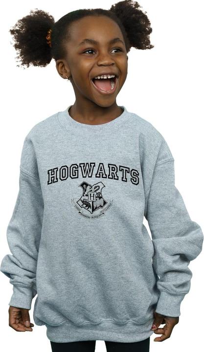 Actual product image Girls Hogwarts Crest Sweatshirt (128)