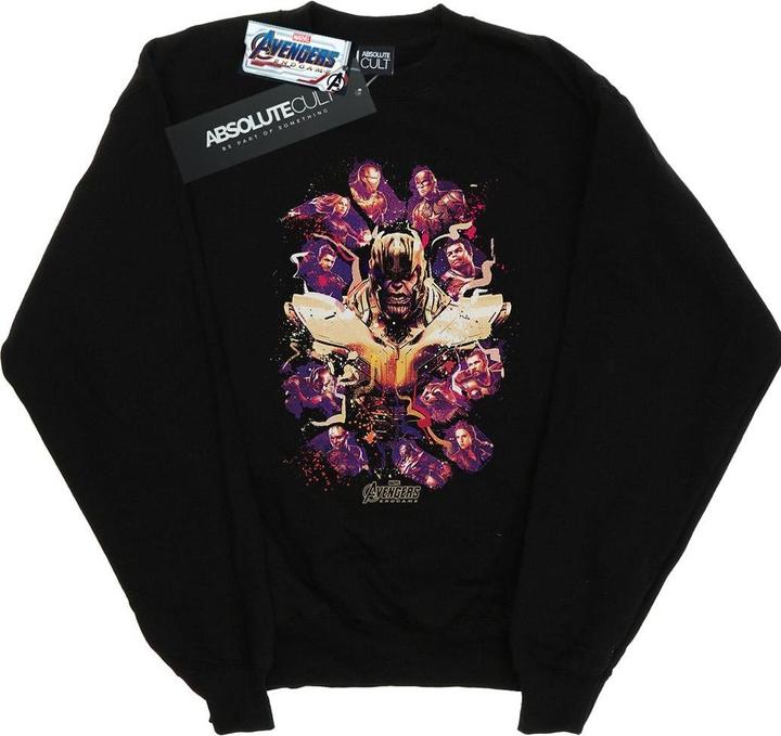 Avengers Endgame Movie Splatter Sweatshirt Jungen