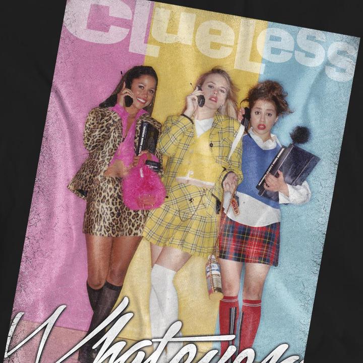 Actual product image Clueless Unisex Adult Whatever T-Shirt (XL)