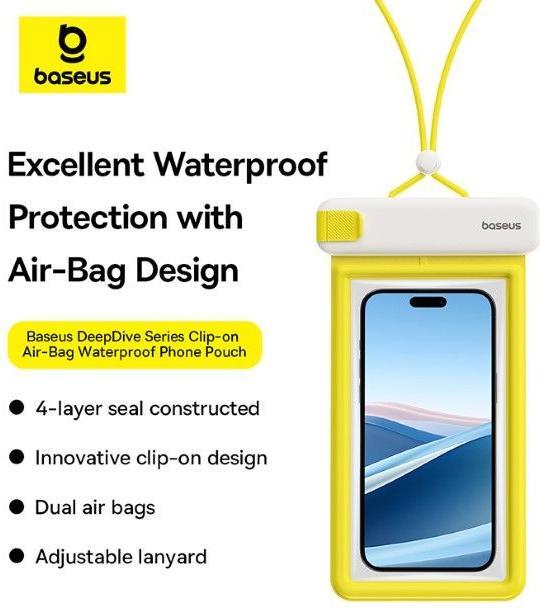 Image du produit Baseus DeepDive Series Housse de protection universelle étanche pour appareil mobile (Universel)