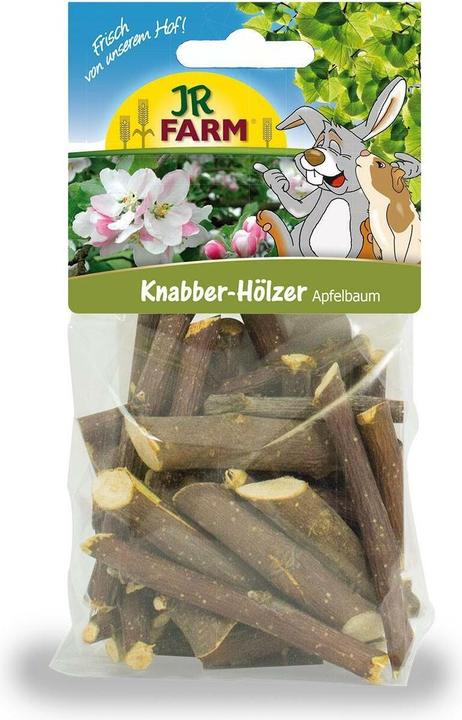 Image du produit JR Farm Snack Nature Bois à grignoter Pommier, 100 g (1.50 kg, 1 x)
