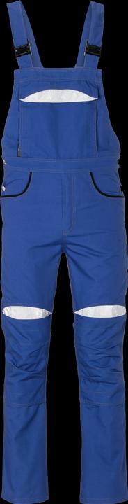 Actual product image Planam DuraWork workwear dungarees cornflower blue black size 110 (110)