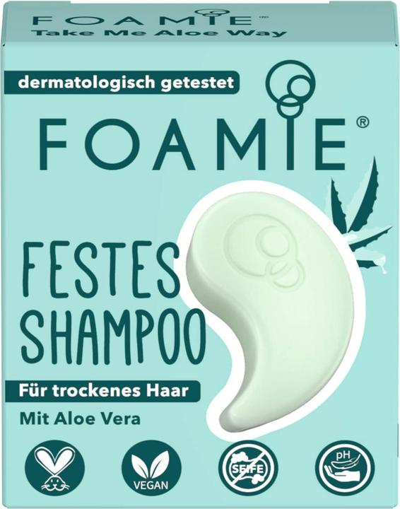 Immagine prodotto Foamie - Shampoo solido da viaggio Take Me Aloe Way (Shampoo solido)
