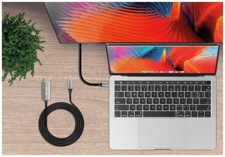 Immagine prodotto Trust Cavo di collegamento USB-C (1x spina USB-C (1.80 m, USB tipo C, HDMI)