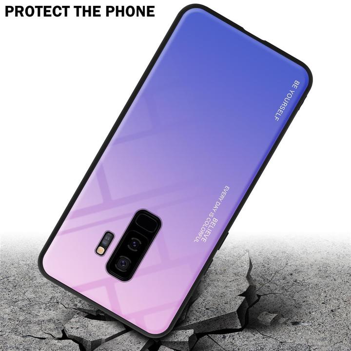 Immagine prodotto Cadorabo Copertura in vetro TPU 2 colori (Samsung Galaxy S9+)