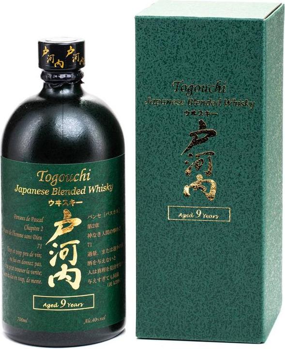 Actual product image Togouchi 9 Years (Blended Whisky, Japanese whisky, 1 x 70 cl)