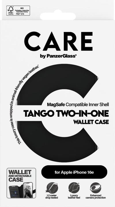Actual product image PanzerGlass Tango Two-in-One (Apple iPhone 16e)