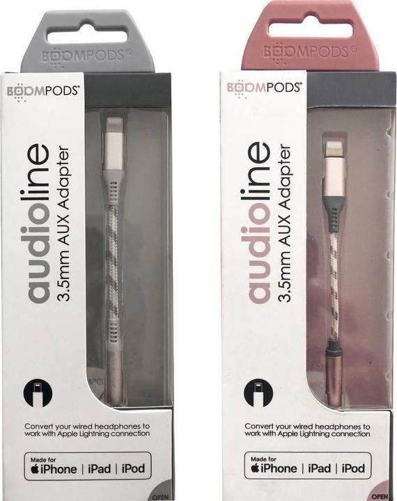 Produktbild Boompods Lightning—3.5mm (Klinkenadapter)