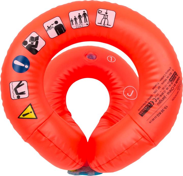 Nabaiji Nacken-Schwimmweste aufblasbar Kinder 18–30 kg - orange (19, 20, 21, 22, 23, 24, 25, 26, 27, 28, 29, 30, 18 - 30 kg)
