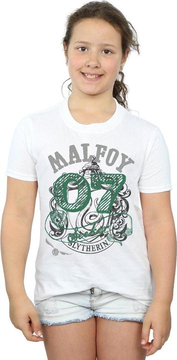 Actual product image Girls Seeker Draco Malfoy Cotton T-Shirt (128)