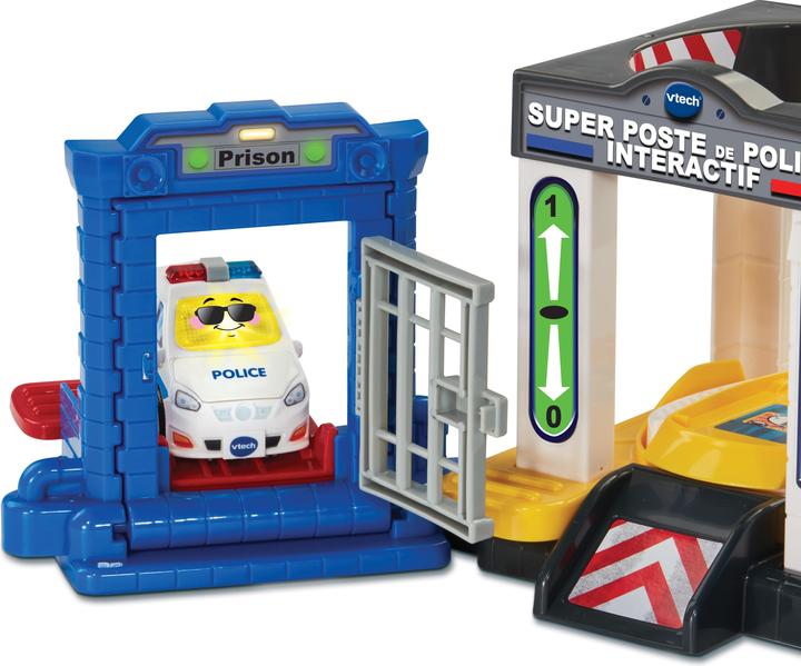 Actual product image VTech Tut Tut Bolides Série Pro - Super poste de police interactif (+ Chris, lieutenant de police)