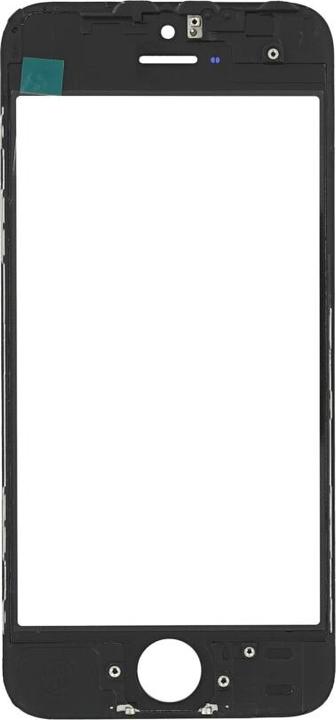 Actual product image OEM Touch glass with frame and OCA for iPhone 5s black (iPhone 5S)