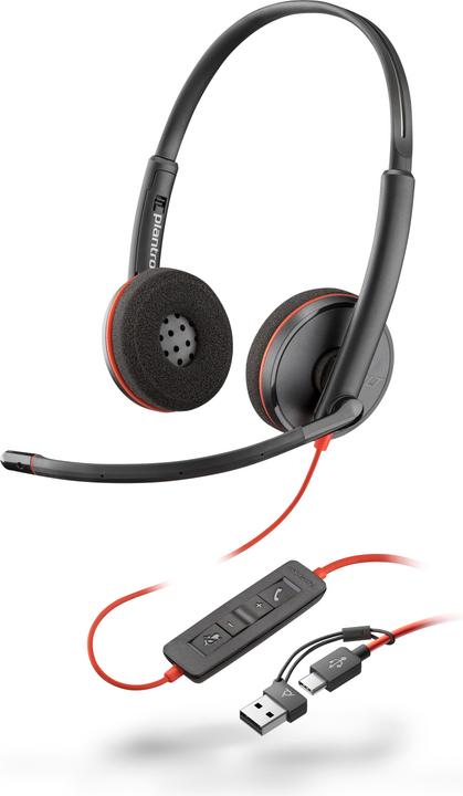 Produktbild Poly Blackwire C3220 UC (Kabelgebunden, USB-A)