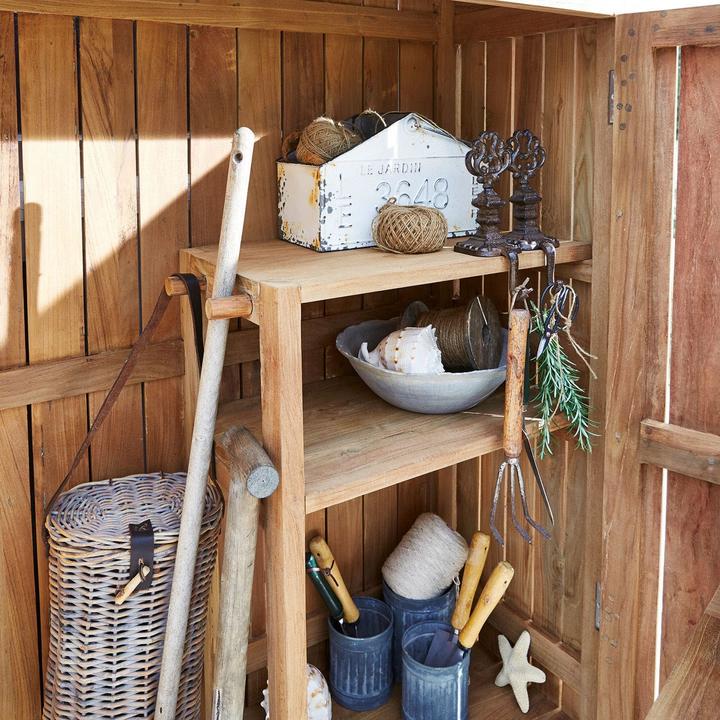 Produktbild Loberon Gartenschrank Tomte antikbraun