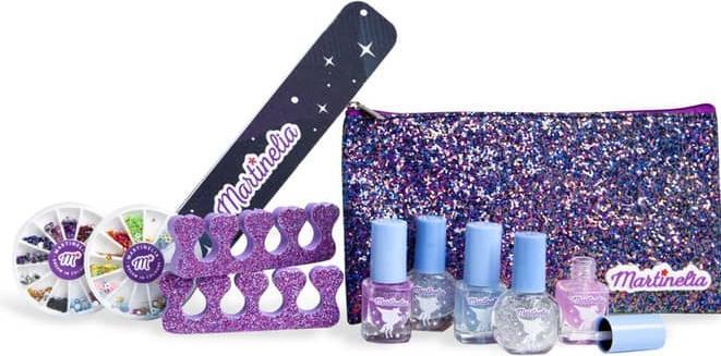 Produktbild Martinelia GALAXY DREAMS NAIL SET & COSMETIC BAG Buntes Kinder-Nagellack-Set mit Kosmetiktasche - I