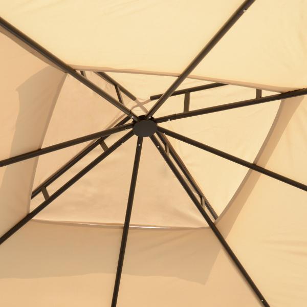 Actual product image Outsunny Pavilion with mosquito net (300 cm, 300 cm)