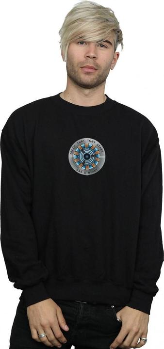 Produktbild Avengers Endgame Tony Stark Heart Sweatshirt (XXL)