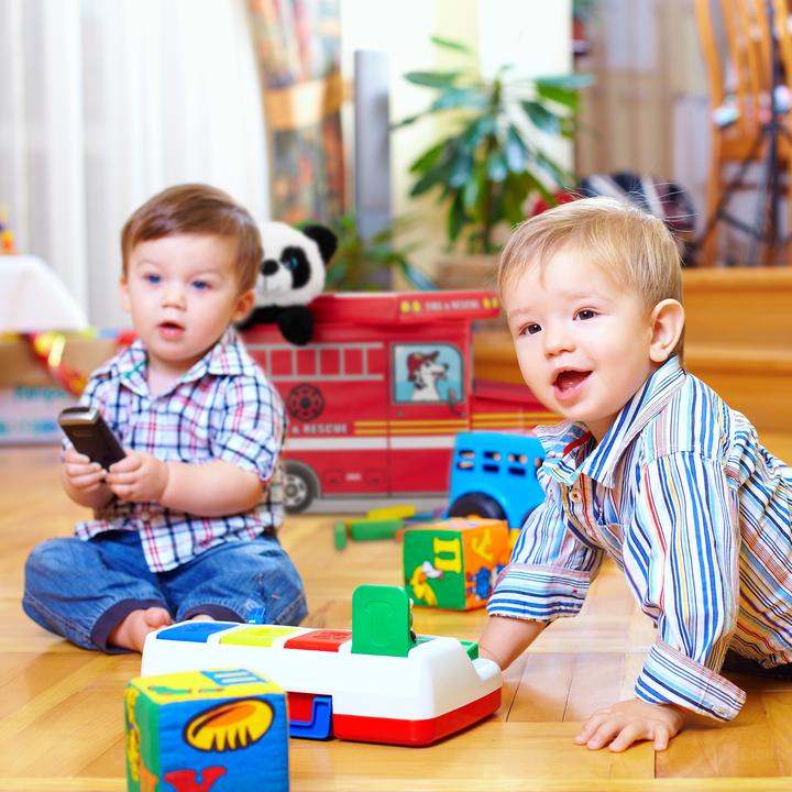 Actual product image Relaxdays Children's Storage Ottoman
