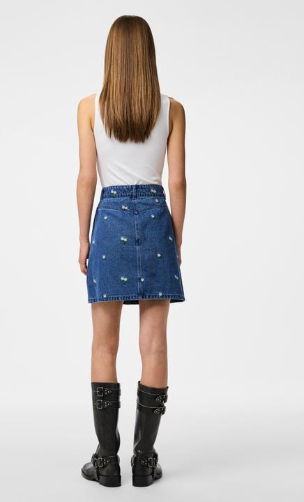 Produktbild Pieces PCFREIA HW MINI Jeansrock (L)
