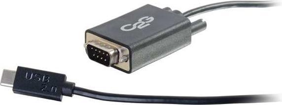 Actual product image C2G USB2.0 USB-C to DB9 Serial RS232 Adapter Cable