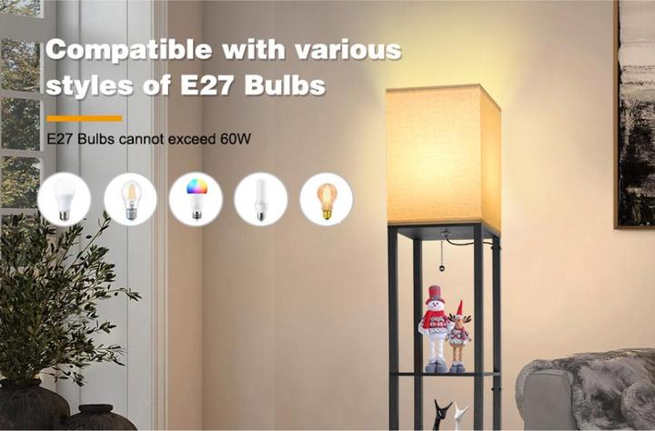 Image du produit Lumina Swiss Lampadaire LED rétro (800 lm, E27)