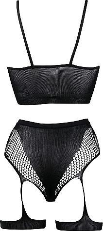 Productafbeelding Le Désir 2PC BH-set met kousenbanden - O/S (Eén maat voor iedereen)