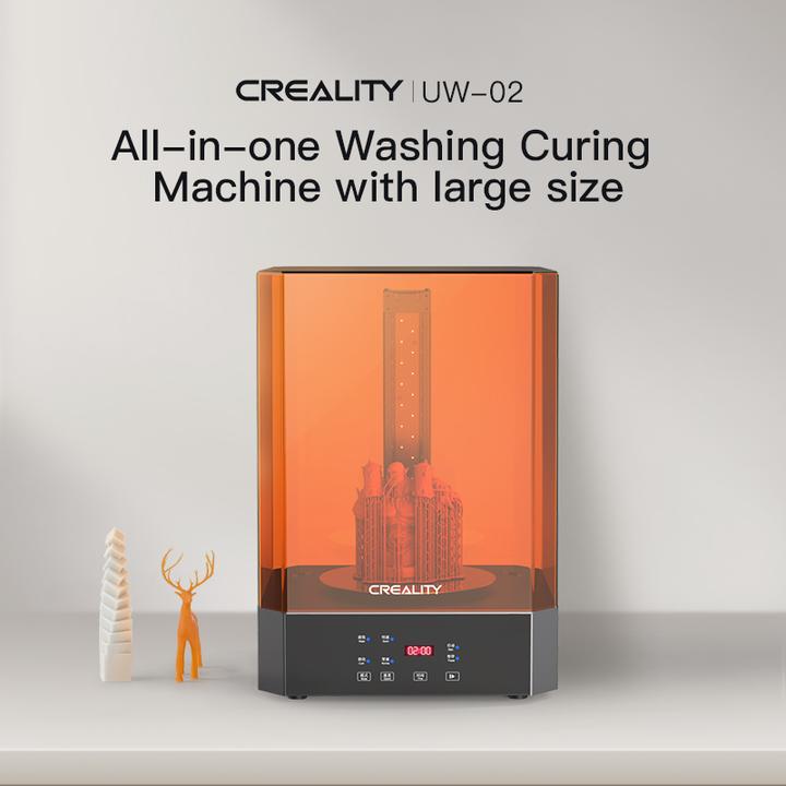 Actual product image Creality UW-02 Wasch- und Aushärtestation (Cleaning)