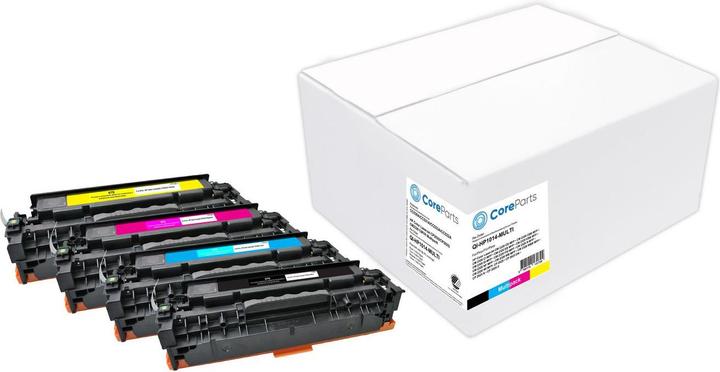 Actual product image CoreParts HP CP2020/2025 CMYK MultiPack (M, FC, Y)
