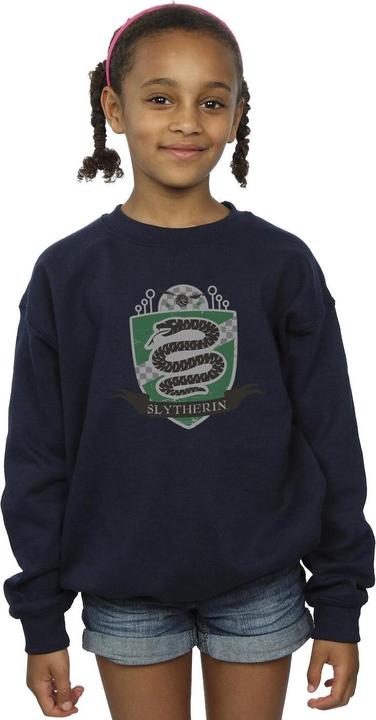Produktbild Slytherin Chest Badge Sweatshirt Mädchen (152, 158)