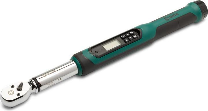 Image du produit SATA Clé dynamométrique électronique 3/8", avec fonction angulaire 13,5Nm - 135Nm (3/8", 13.50 Nm, 135 Nm)