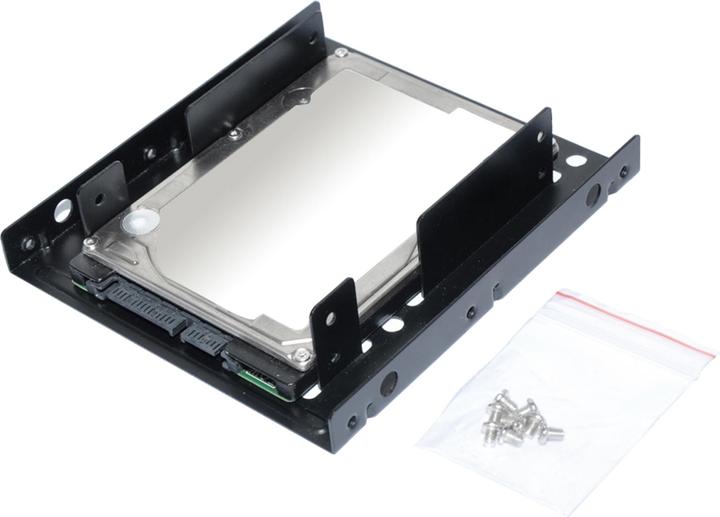 Actual product image Terratec Mounting frame ultron internal 2x2.5" SSD/HDD metal black
