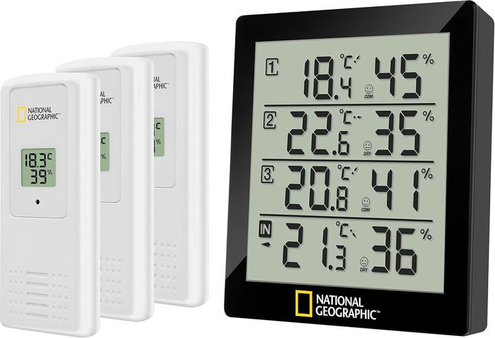 Actual product image National Geographic Thermo-hygrometer