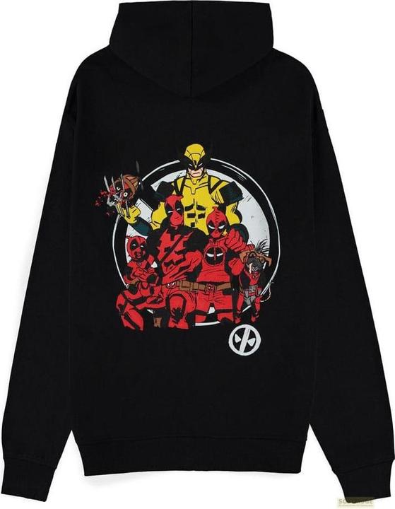 Difuzed Deadpool - Family Portrait - Men's Zipper Hoodie - XL (XL)