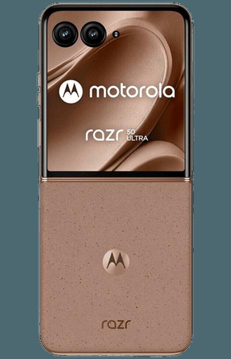 Immagine prodotto Motorola Razr 50 Ultra (512 GB, Mousse di moka, 6.90", SIM + eSIM, 50 Mpx, 5G)