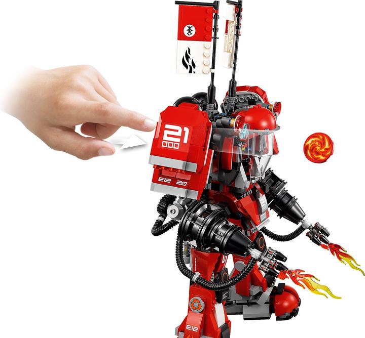 Image du produit LEGO Ninjago Movie L'Armure de Feu (70615, LEGO Ninjago)